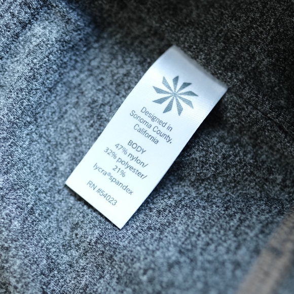 Athleta Heathered Gray Leggings, Size XS - Picture 6 of 6